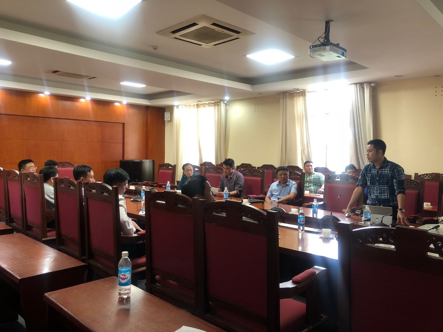 ACUD báo cáo ứng dụng quản lý thông tin Quy hoạch – Dự án với UBND huyện Mê Linh – Tp. Hà Nội
