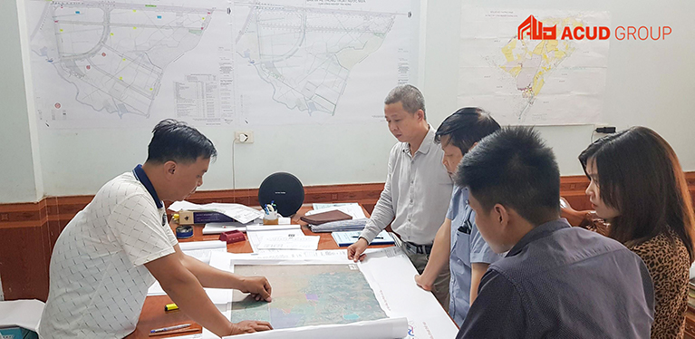 ACUD tham gia giám sát tác giả Dự án Thiết kế thi công HTKT KCN Tân Hưng, huyện Lạng Giang, tỉnh Bắc Giang