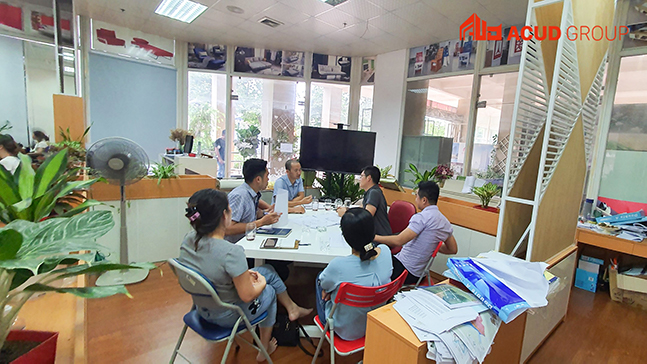 ACUD họp nhóm chủ trì các Bộ môn Dự án TKTC Trường Chuyên Hùng Vương, thành phố Việt Trì, tỉnh Phú Thọ