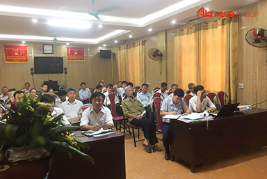 ACUD báo cáo hội đồng dân cư về đồ án quy hoạch chi tiết 1:500 CCN Song Phượng tại xã Song Phượng, huyện Đan Phượng, Hà Nội