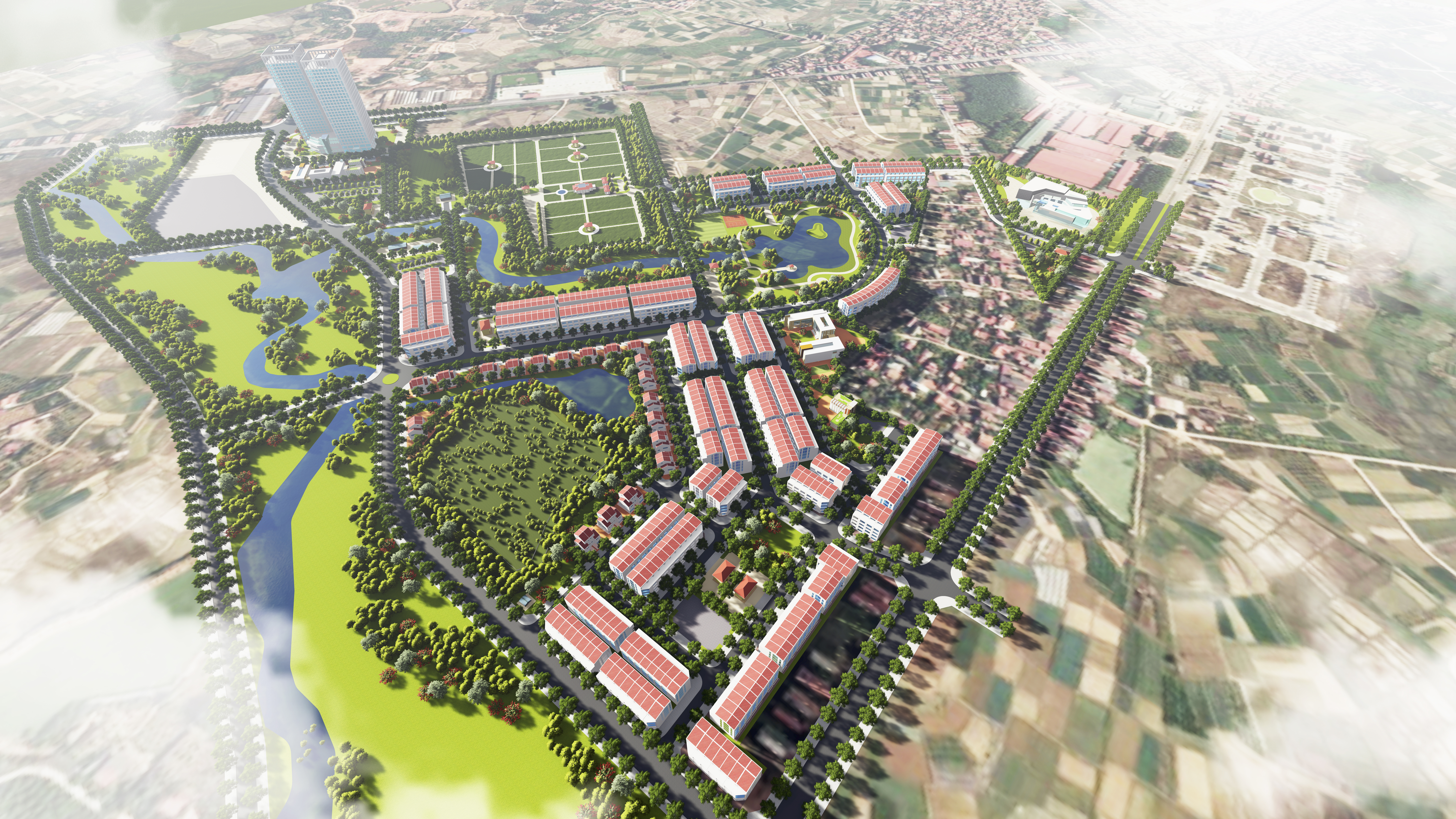 Quy hoạch chi tiết xây dựng khu đô thị mới phía Tây thị trấn Đồi Ngô, huyện Lục Nam, tỉnh Bắc Giang (Tỷ lệ 1/500)