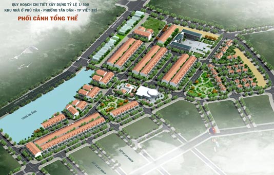 Quy hoạch chi tiết tỷ lệ 1/500 khu nhà ở Phú Đức